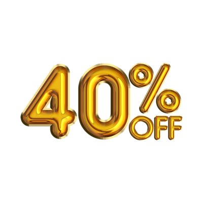 40% Discount - Happy Sale
