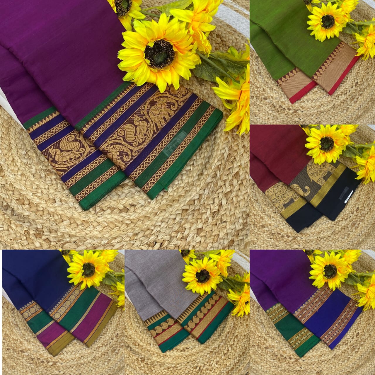 Chettinadu Cotton Sarees