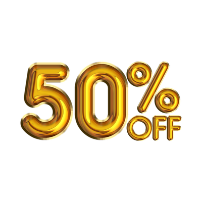 50% Discount - Happy Sale