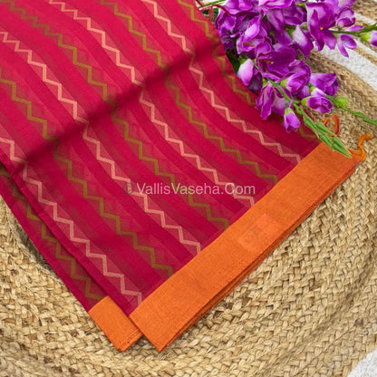Premium Negamam Cotton Saree - VVNCS001