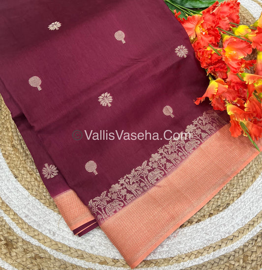 Russian Viscose - Premium Viscose Saree - VVRVS001