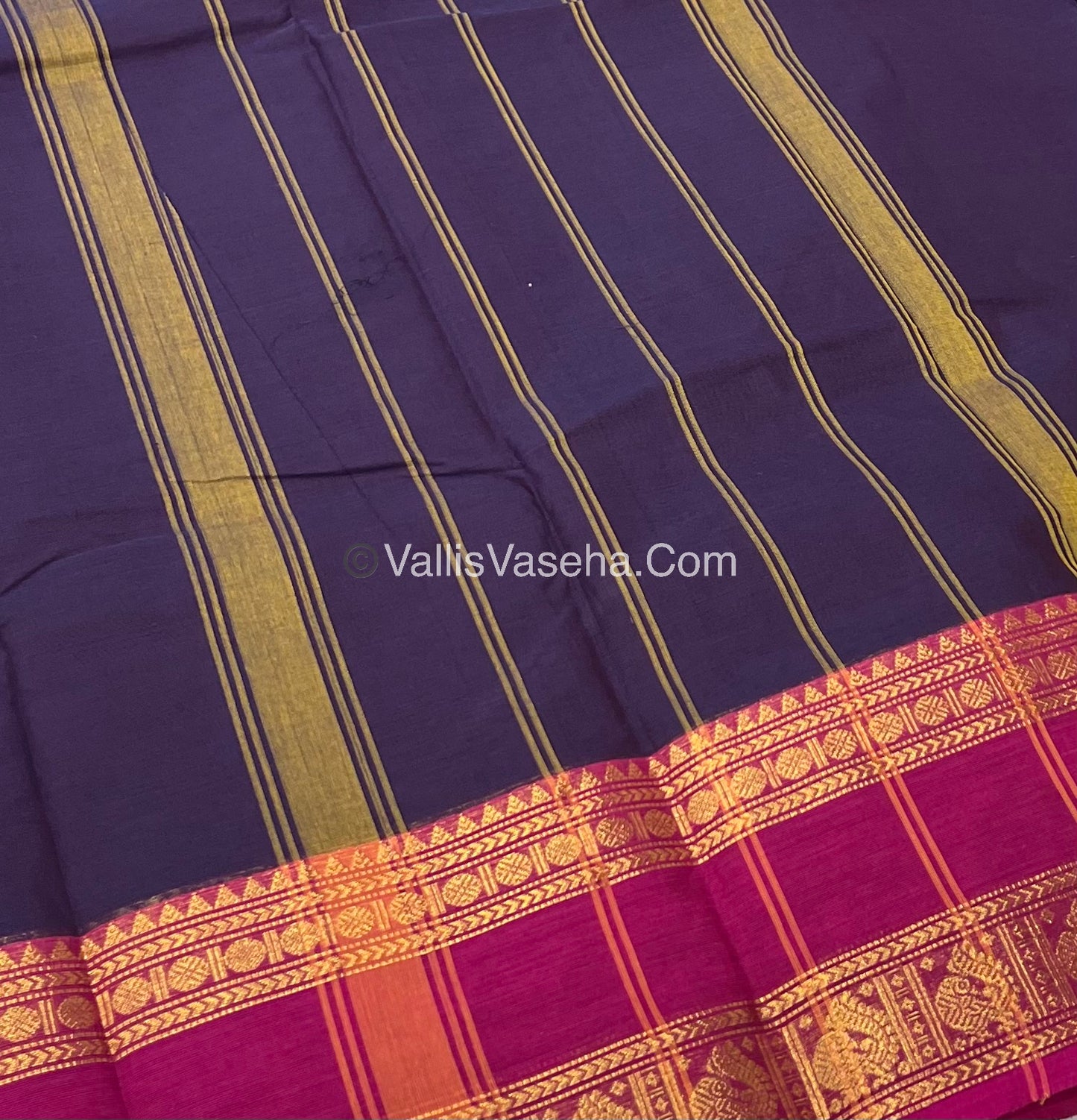 Kanchi Cotton Saree - VVKCS015
