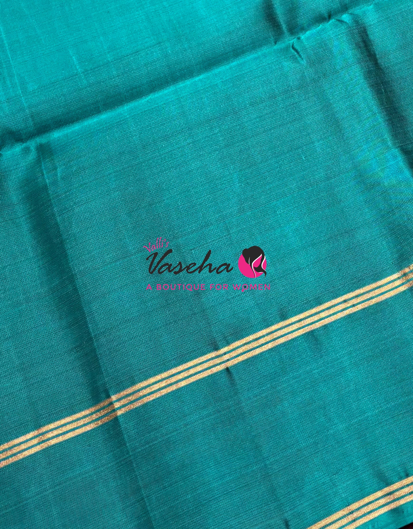 Half Mix - Pure Soft Silk Saree - Grey With Blue - VVPSS085