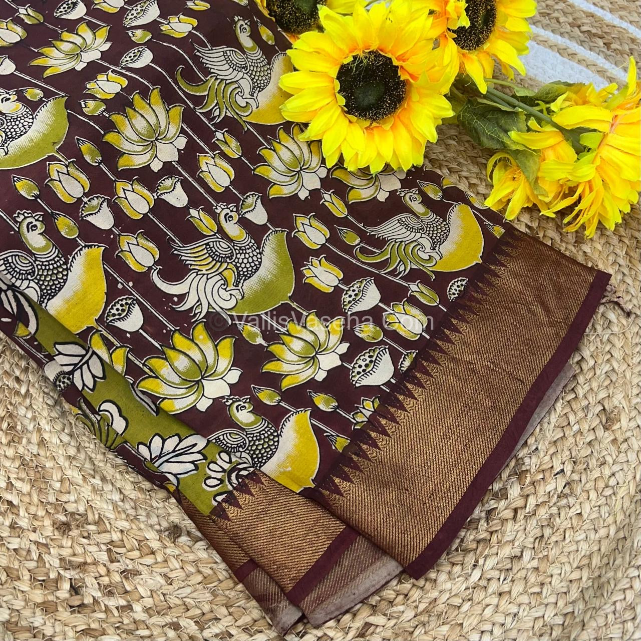 Chennur Silk | Kalamkari Prints | VVCS005