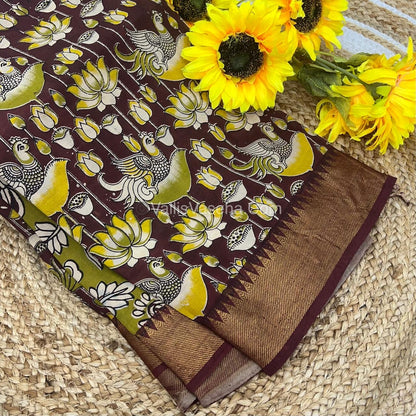 Chennur Silk | Kalamkari Prints | VVCS005