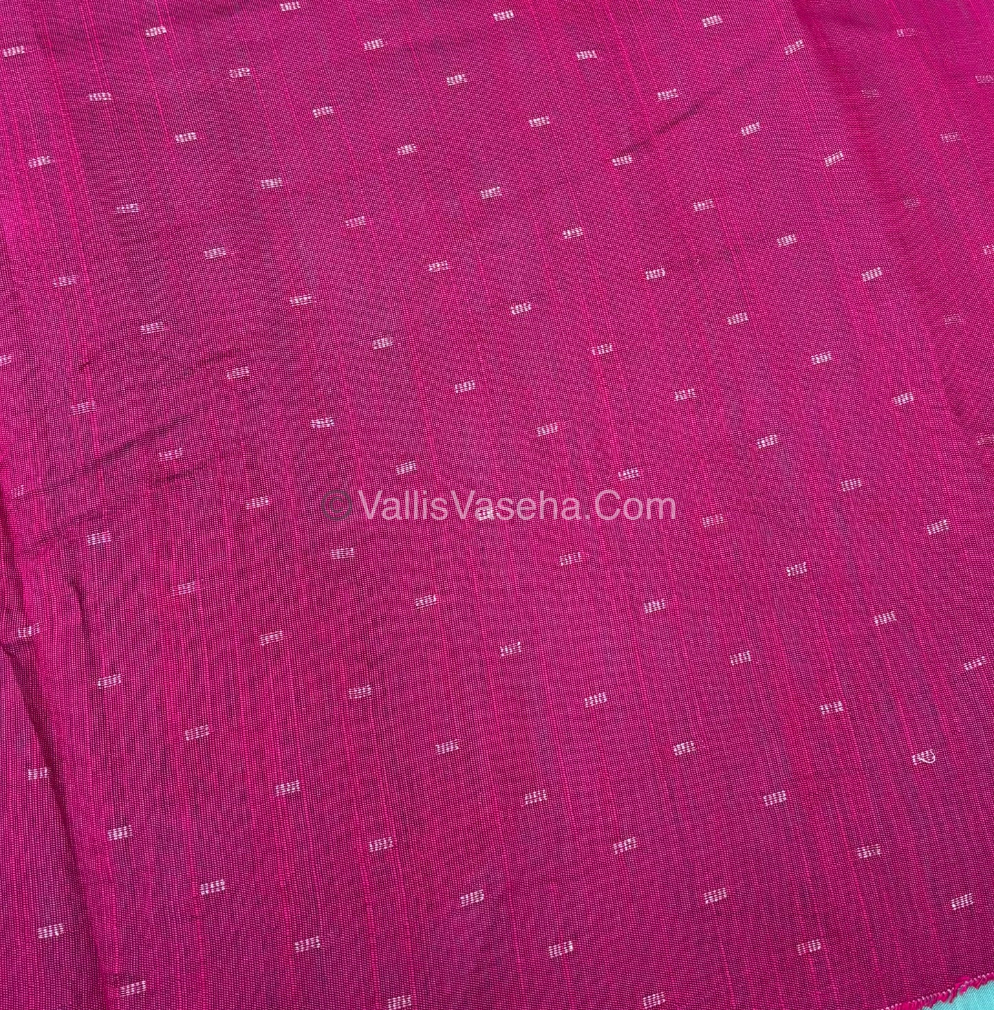 Butter Silk - Round Butta - Blue & Pink Combo - VVBS001