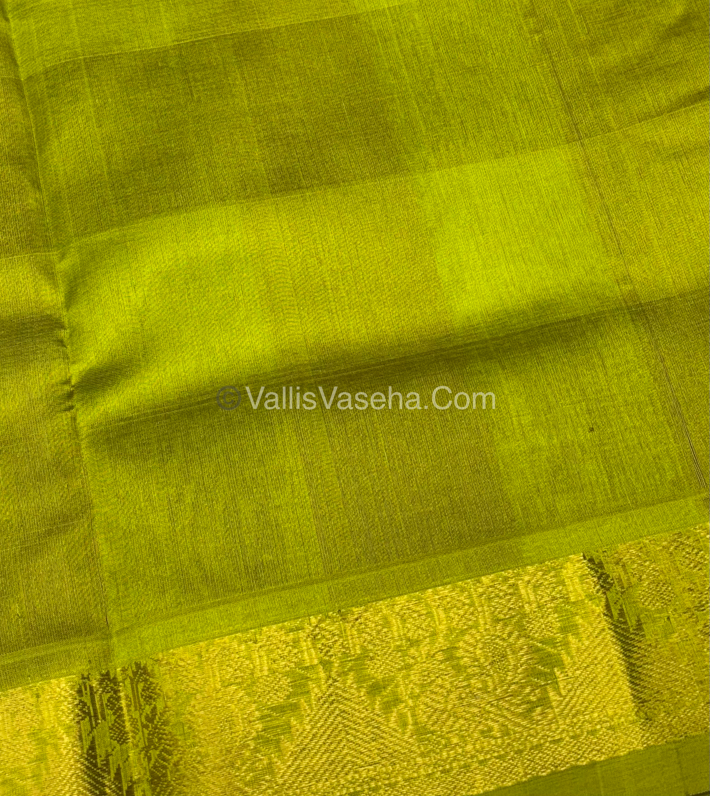 Pure Silk Cotton Saree - Pazhum Pazhamum Checks Design - VVPPSC02