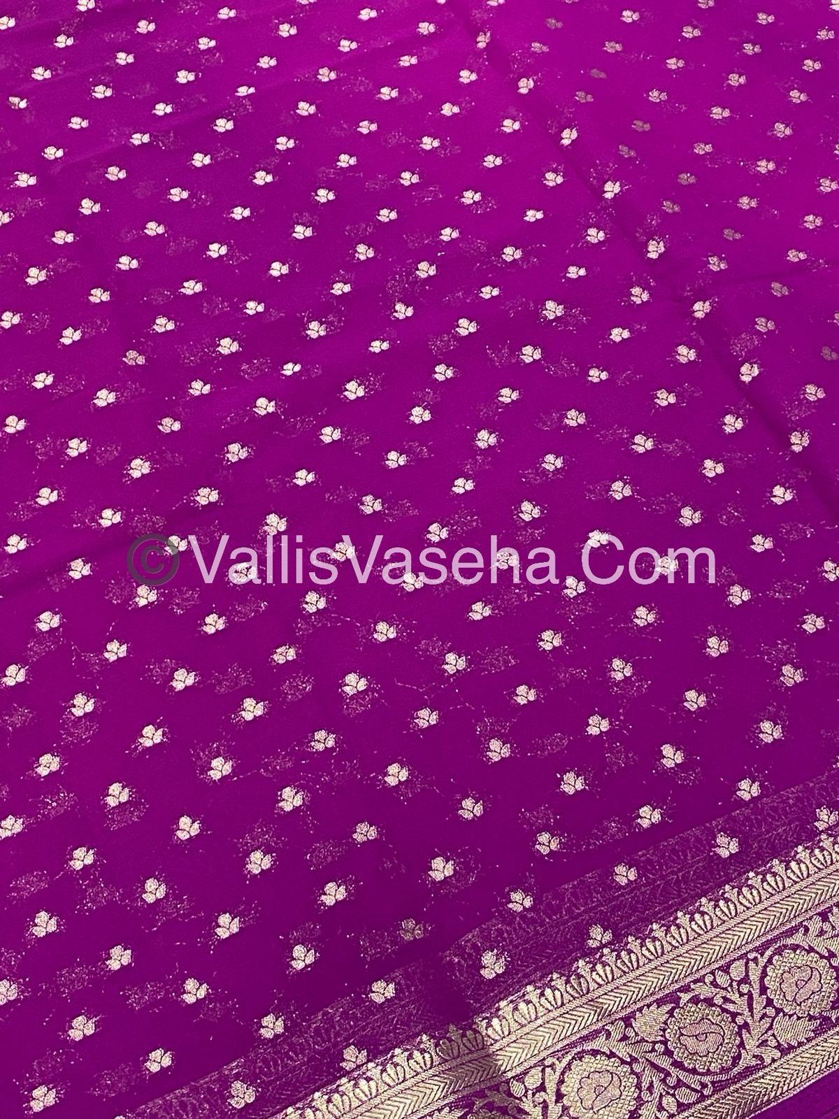 Premium Georgette Saree - VVPGS001