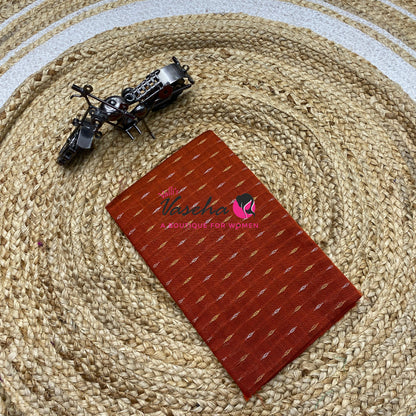 Blouse Bit - Pack Of 10pcs - Assorted-  Semi Raw Silk  - 1 mtr - VVBB006