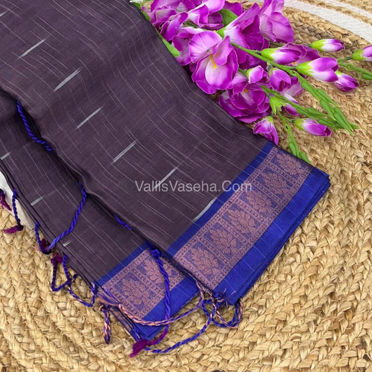 Dhaka Cotton Saree - VVDCS001