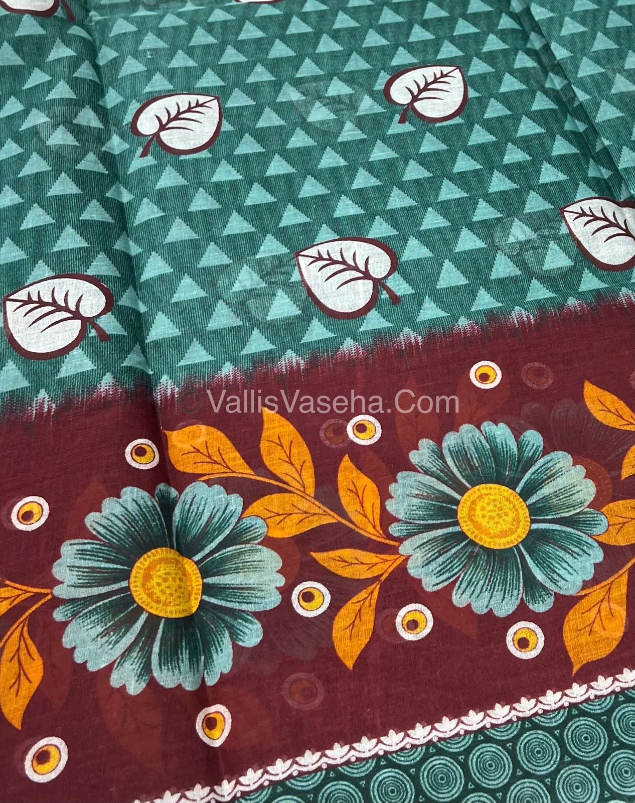 Pure Cotton Voile Saree | VVPVS001