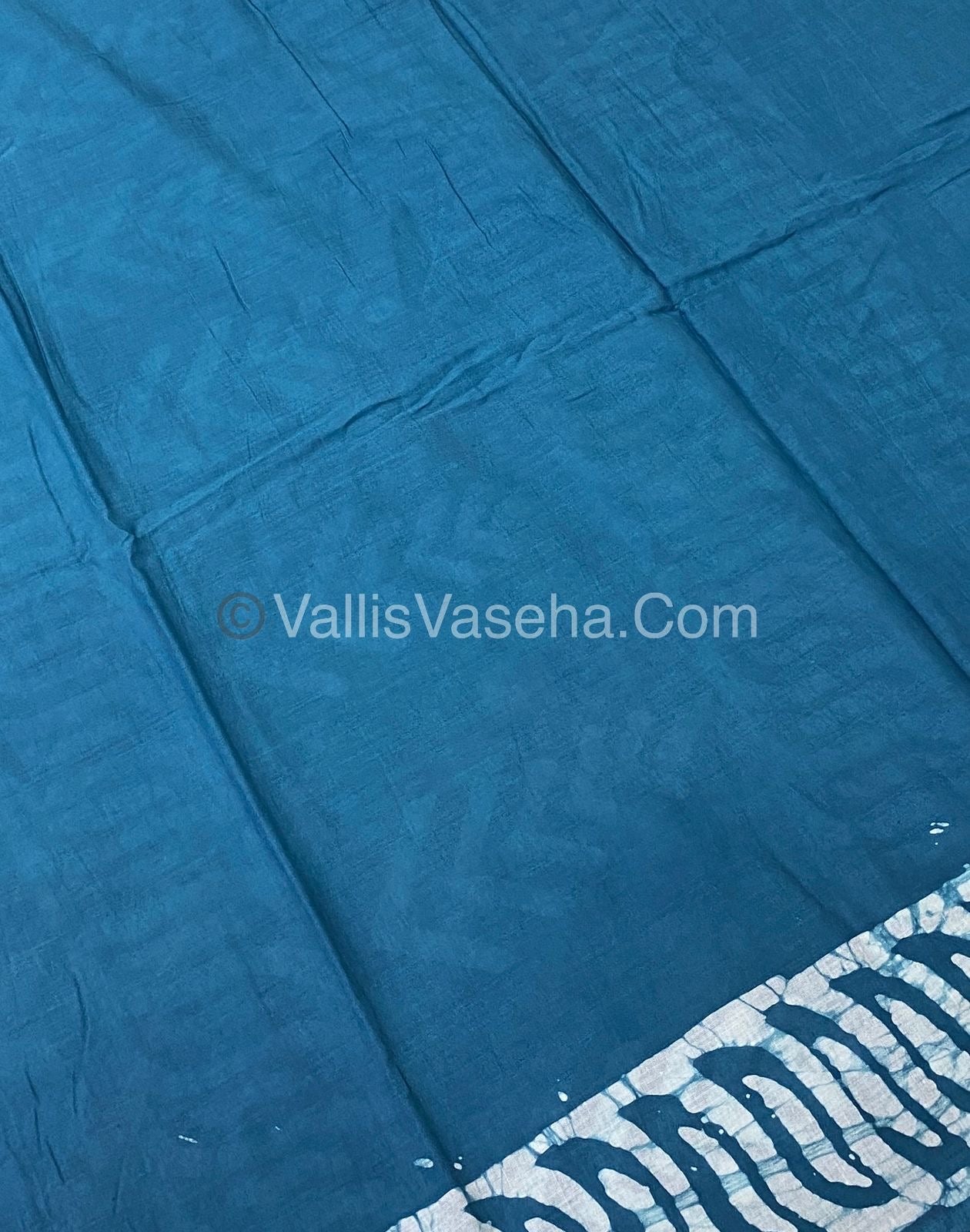 Pure Soft Mul Mul Cotton Sarees - Hand Block Prints - VVMMC003