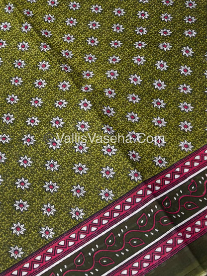 Pure Cotton Voile Saree | VVPVC001