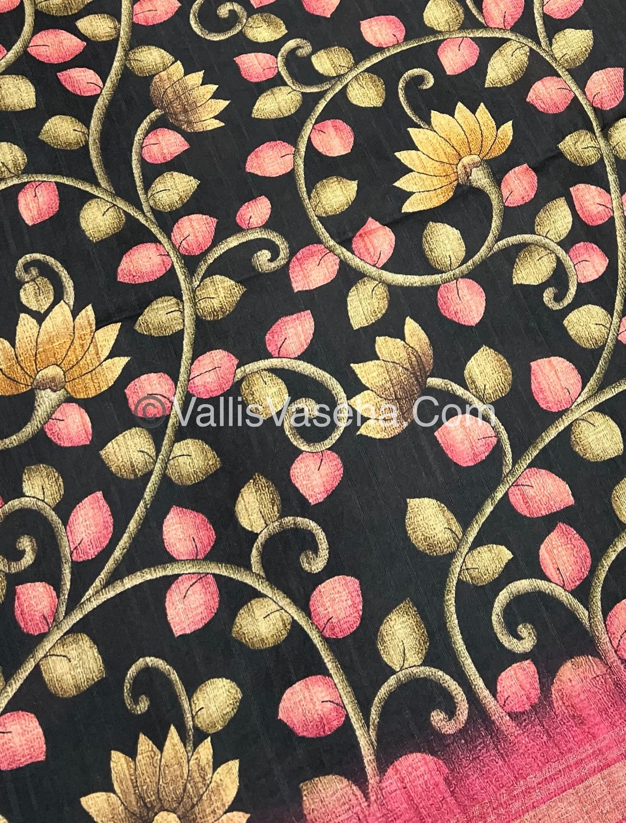 Art Silk / Semi Gicha Tussar Saree  - VVSGT002