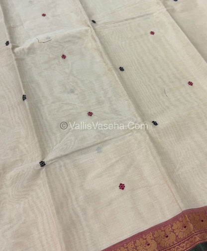 Kanchi Cotton Saree - VVKCS017