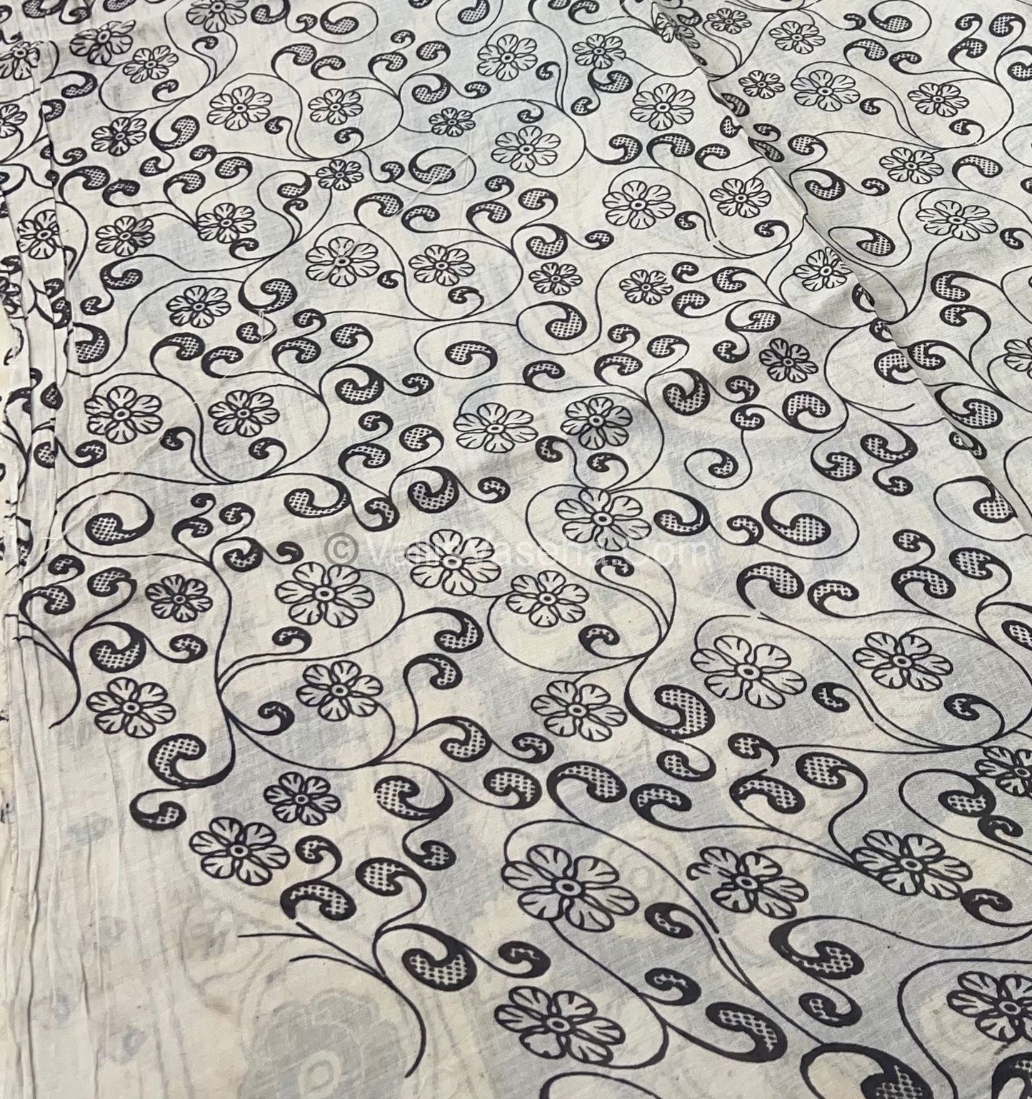 Pure Kalamkari Cotton Saree - VVPKC002
