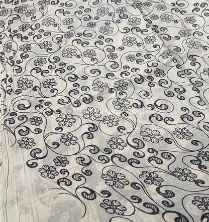 Pure Kalamkari Cotton Saree - VVPKC002