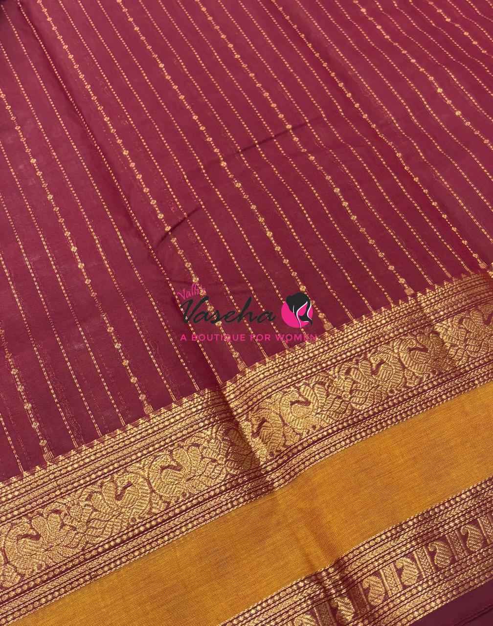 Kanchi Cotton Saree - VVKCS022