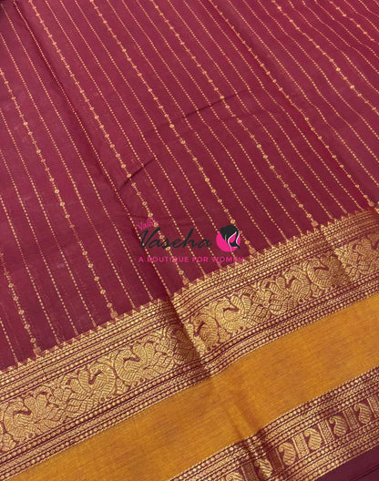Kanchi Cotton Saree - VVKCS022