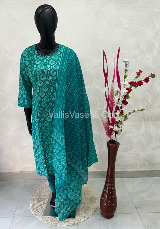 Ready Made - Salwar, Kameez & Duppatta(3pc) - Printed - VVRBS002