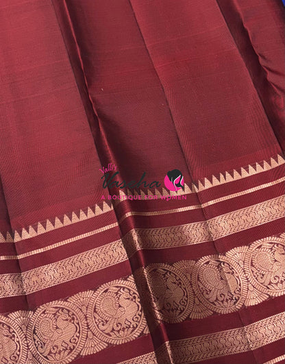 Half Mix - Pure Soft Silk Saree - VVPSS031