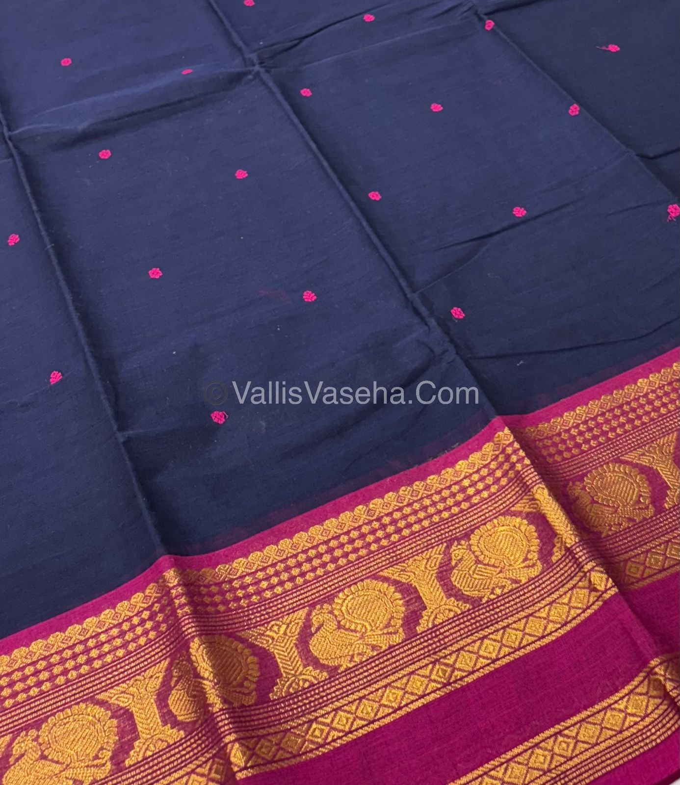 Kanchi Cotton Saree - VVKCS012