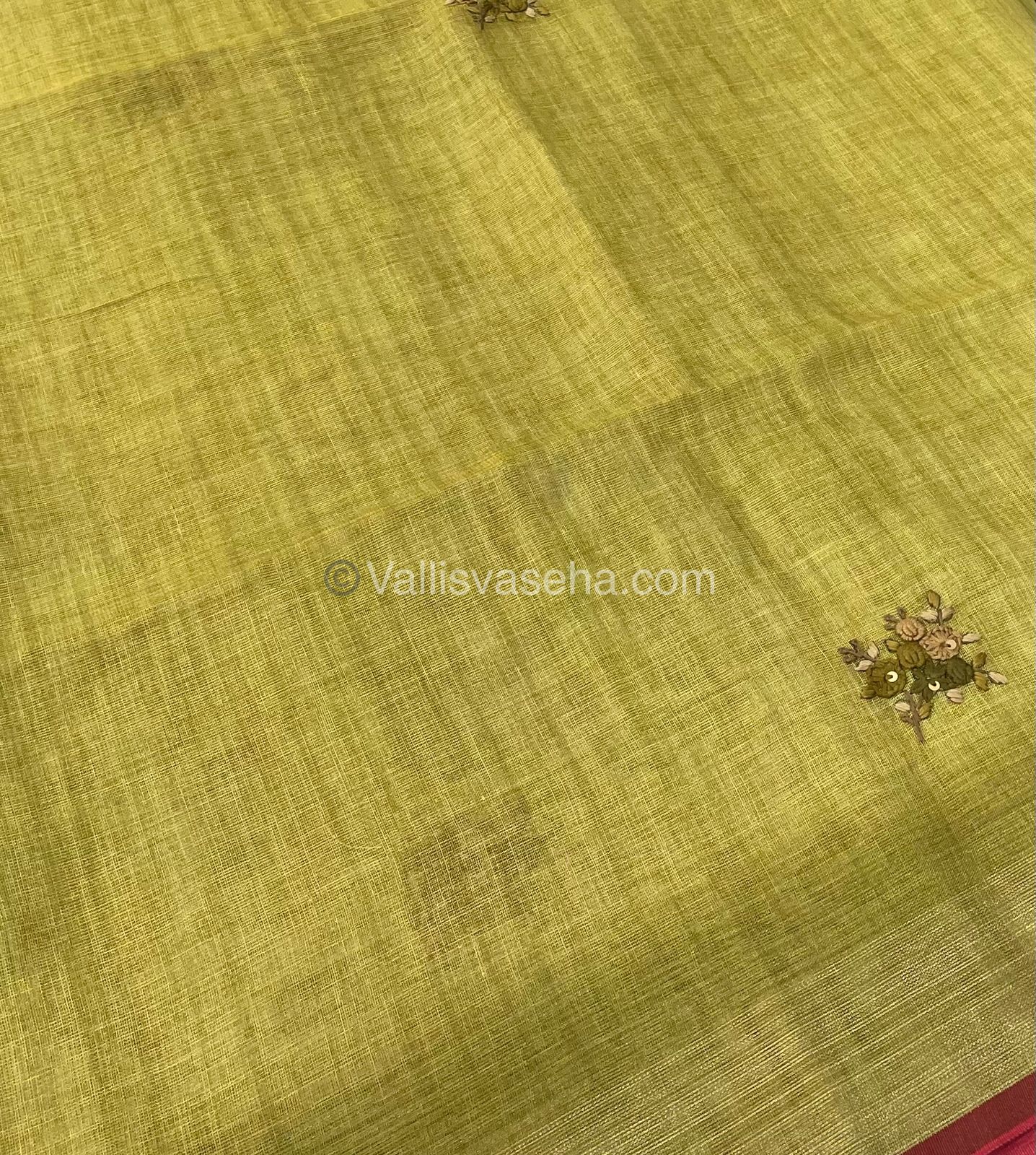 French Knot - Tissue Saree -  VVLFN001