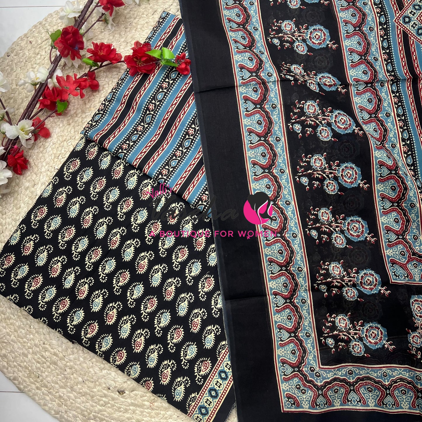 Pure Mul Mul Cotton | Unstitched Material | VVUSM079