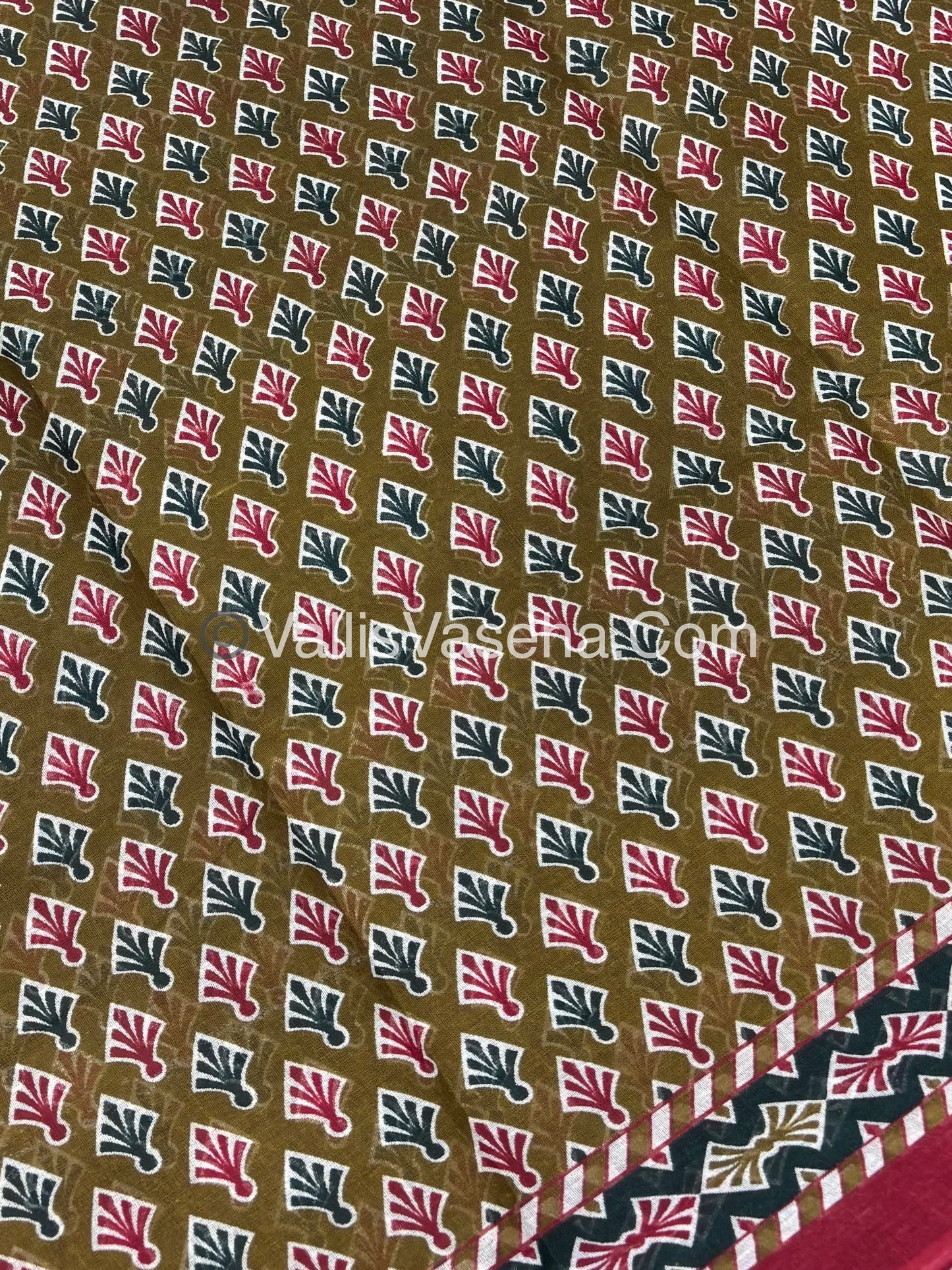 Pure Cotton Voile Saree | VVPVC003