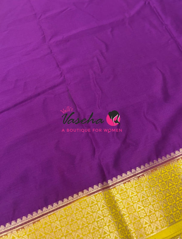 Semi Mysore Crepe Silk Variety  - VVSMC006