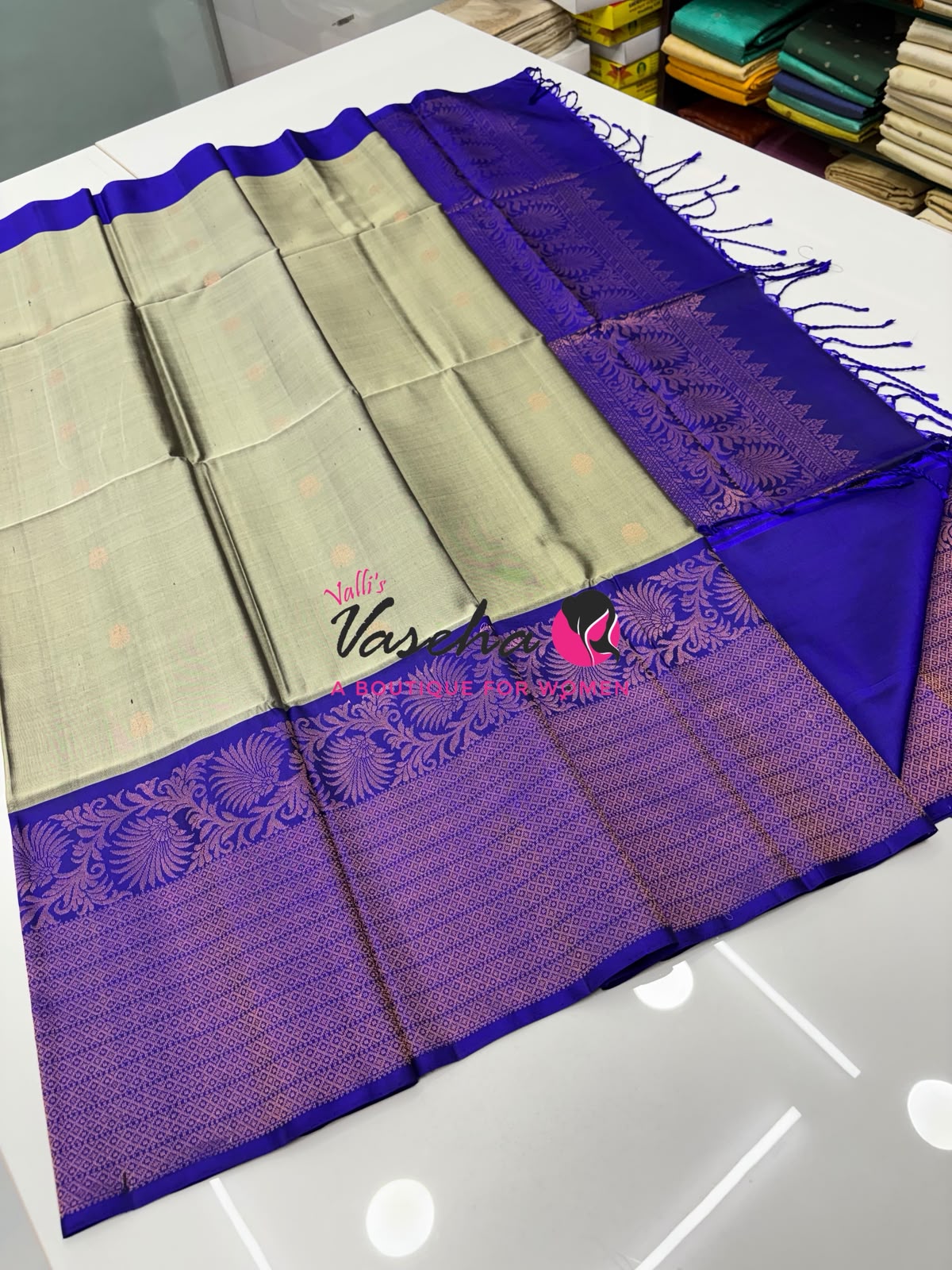 Pure Soft Silk Saree - Happy Sale - 20%less - VVAD001