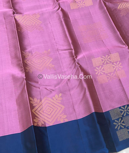 Half Mix - Pure Soft Silk Saree - VVPSS030