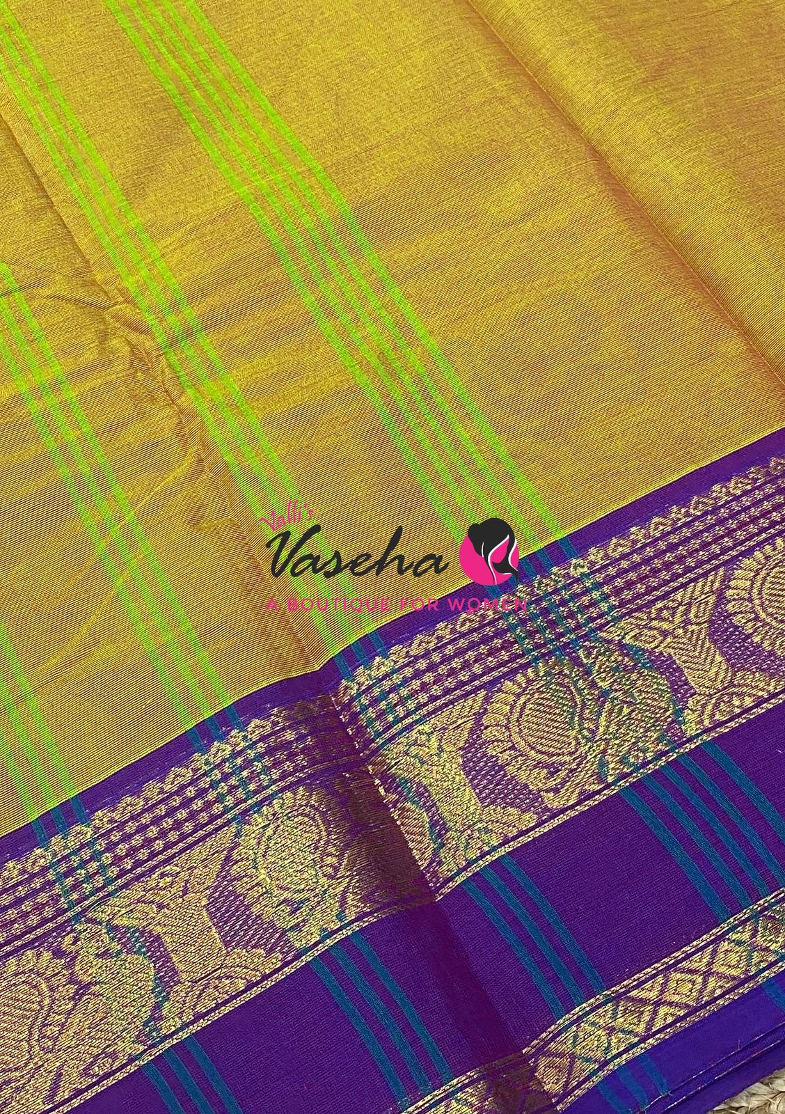 Kanchi Cotton Saree - VVKCS032