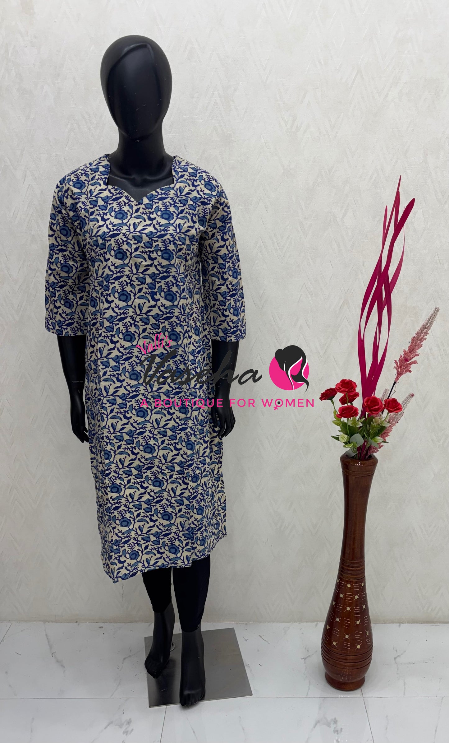 Ready Made - Kalamkari Kurti - VVRKK003