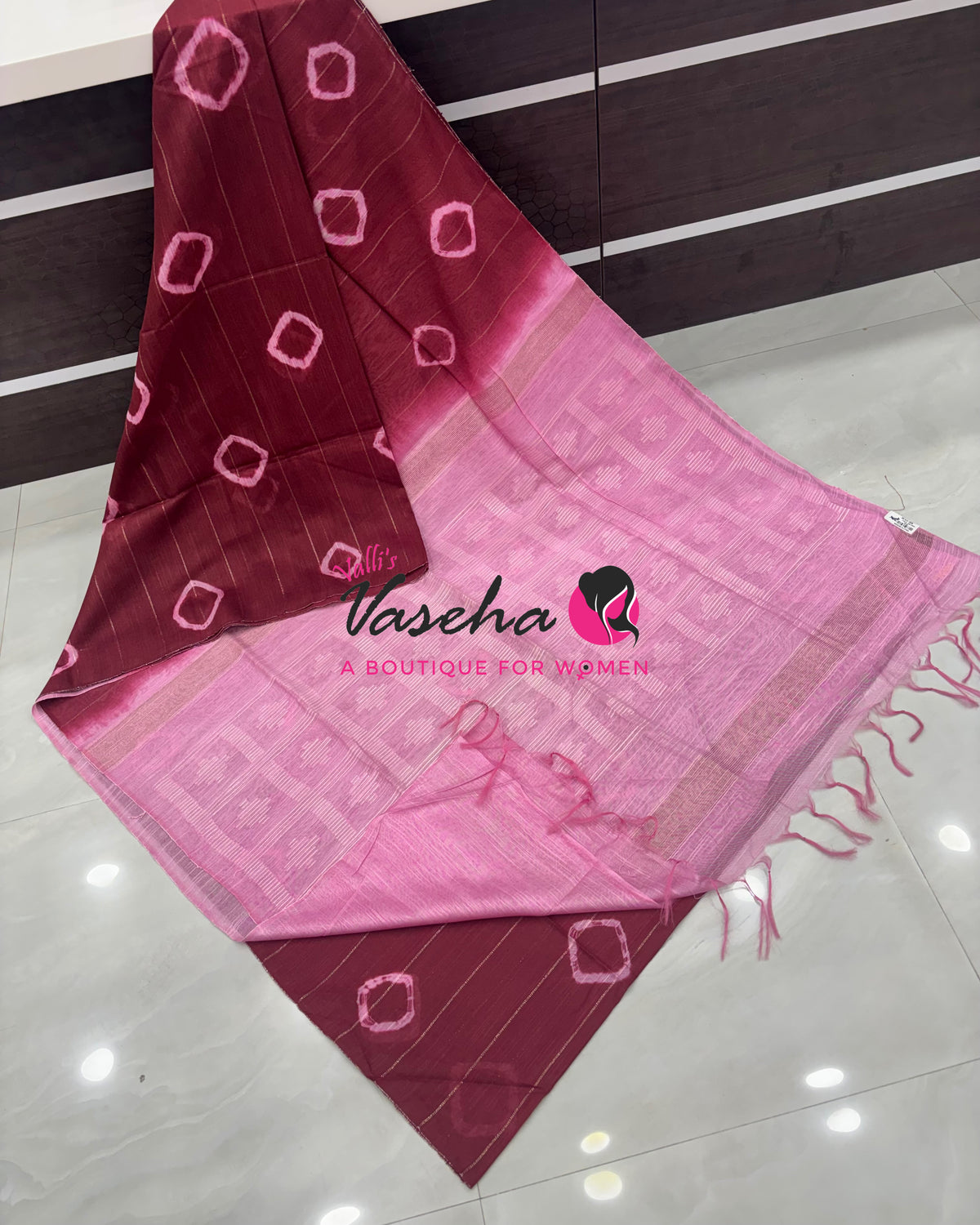 30% less - Offer Saree - Bhagalpuri Silk Saree - VVDS008