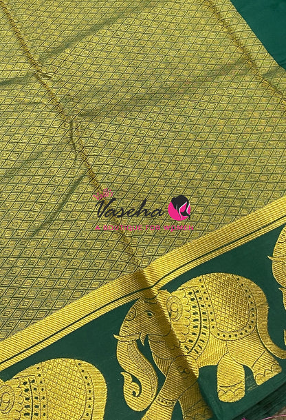 Semi Kanchi Silk - VVSKS013