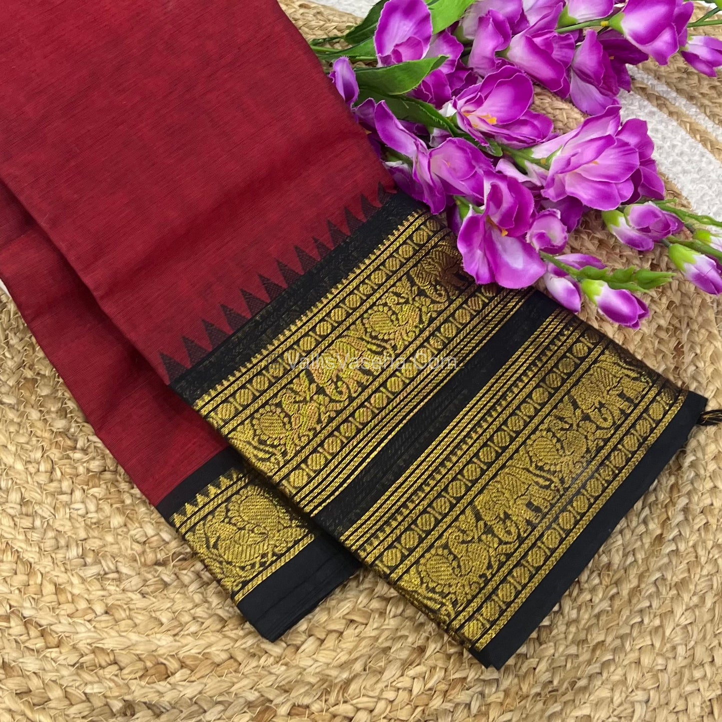Kanchi Cotton Saree - VVKCS008