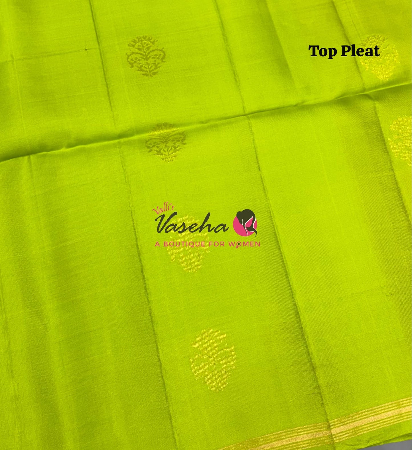 Pure Soft Silk Saree - Partly Pallu -  Half & Half Saree - VVPSS088