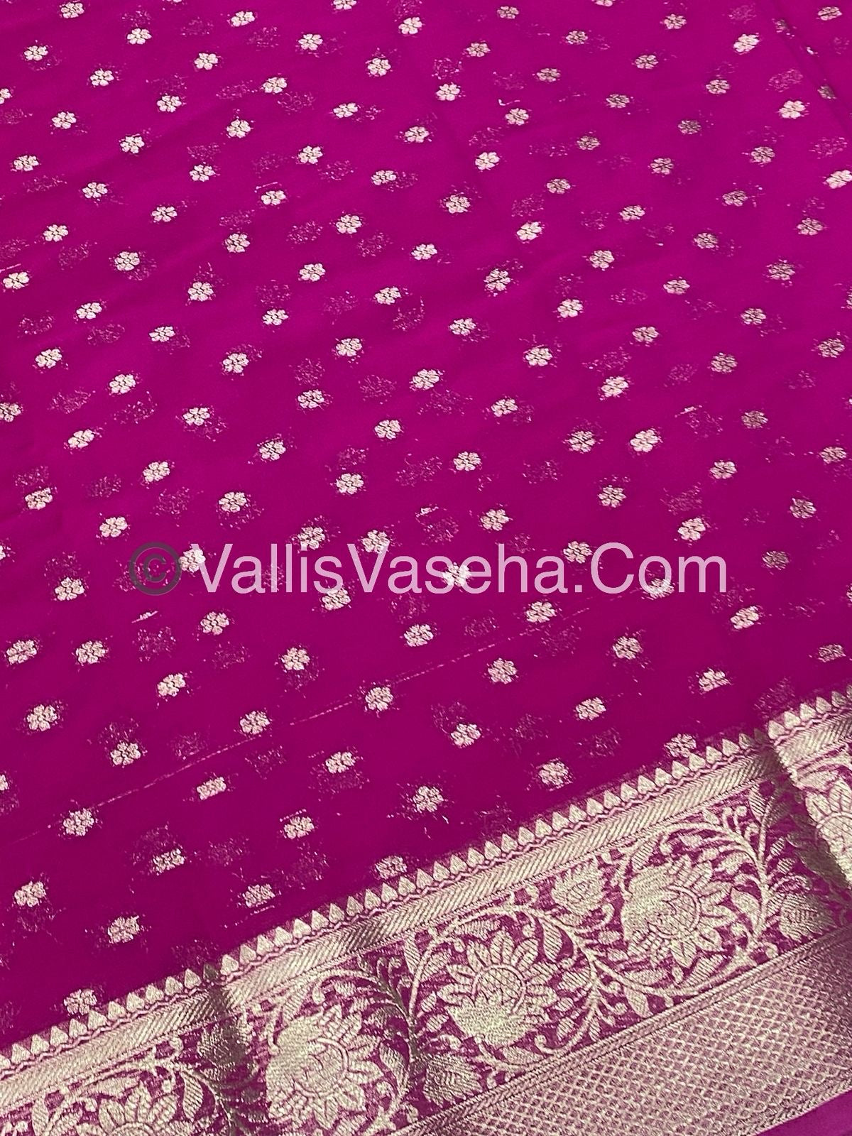 Premium Georgette Saree - VVPGS001