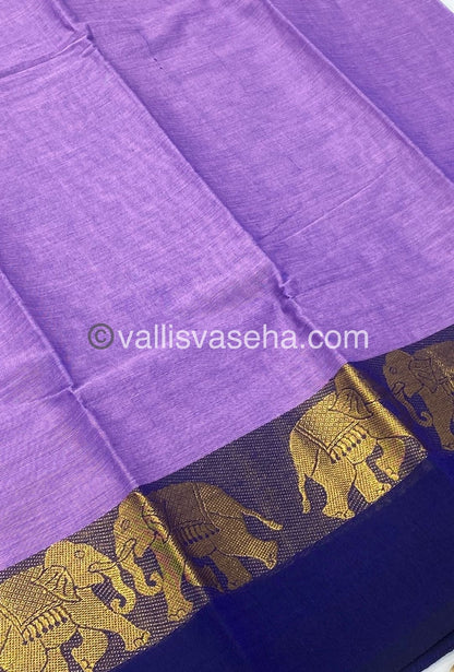 Kanchi Cotton Saree - VVKCS007