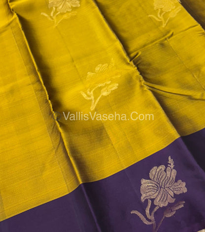Half Mix - Pure Soft Silk Saree - VVPSS049