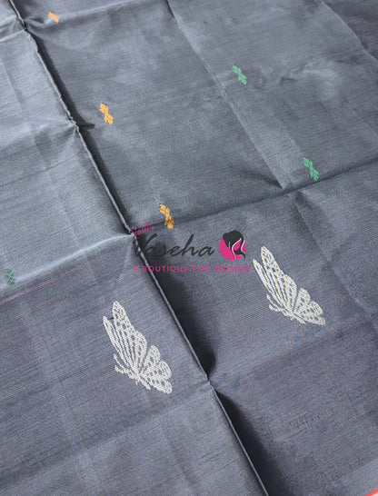 Vazhai Pattu Saree / Banana Pith - With Blouse - VVVPS002