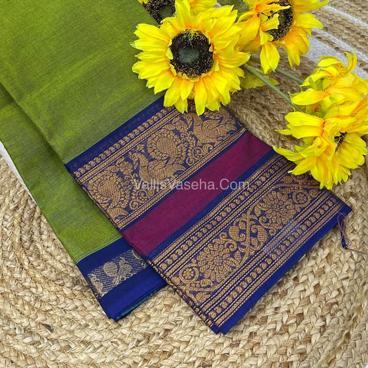 Kanchi Cotton Saree - VVKCS010
