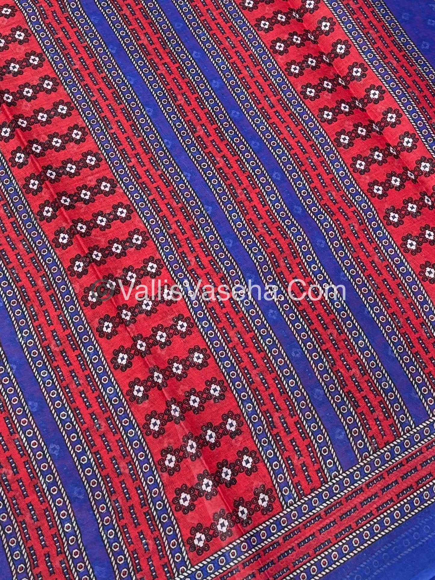 Pure Cotton Voile Saree | VVPVC003