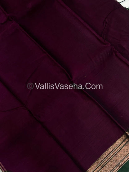 Dhaka Cotton Saree - VVDCS002
