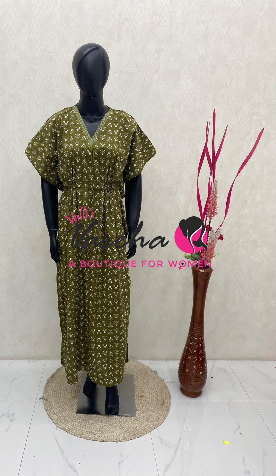 Long Kaftan  - Nighties - VVJN001