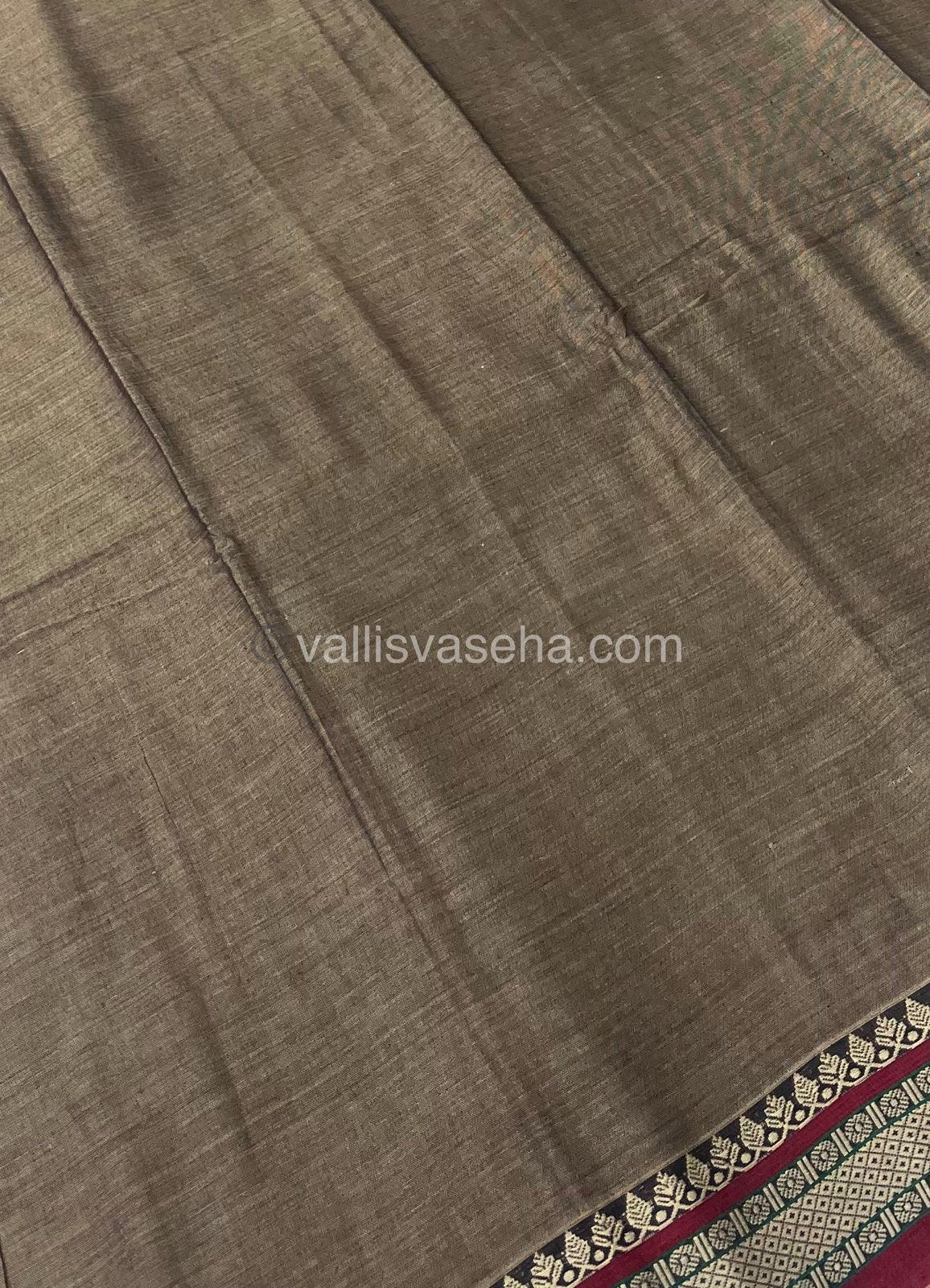 Narayanapet Mercerised Cotton Saree - VVNMC001