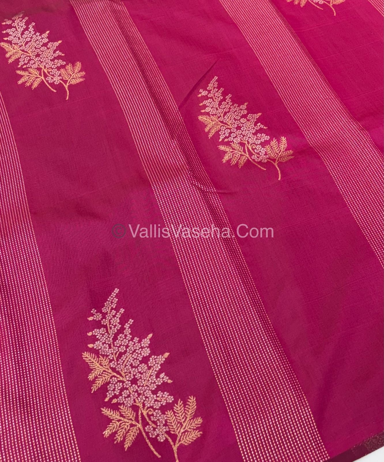 Semi Soft Silk - Border less - Pink Shade -VVSSS026