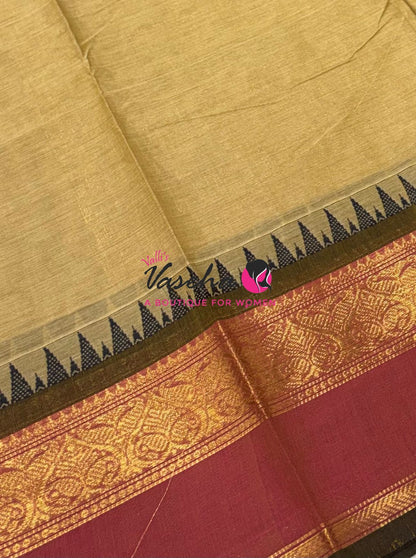 Kanchi Cotton Saree - VVKCS025