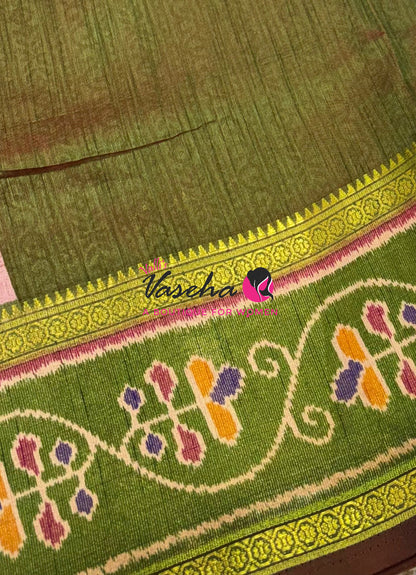 Semi Patola | Printed Silk Saree - Combo - VVSPS003